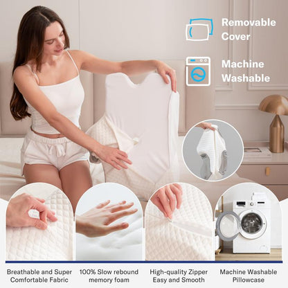 Adjustable Orthopedic Cooling Cervical Pillow for Neck & Spine Support